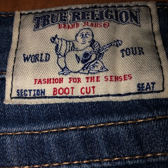 True Religion boot cut jeans Like new excellent condition - Picture 4 of 6